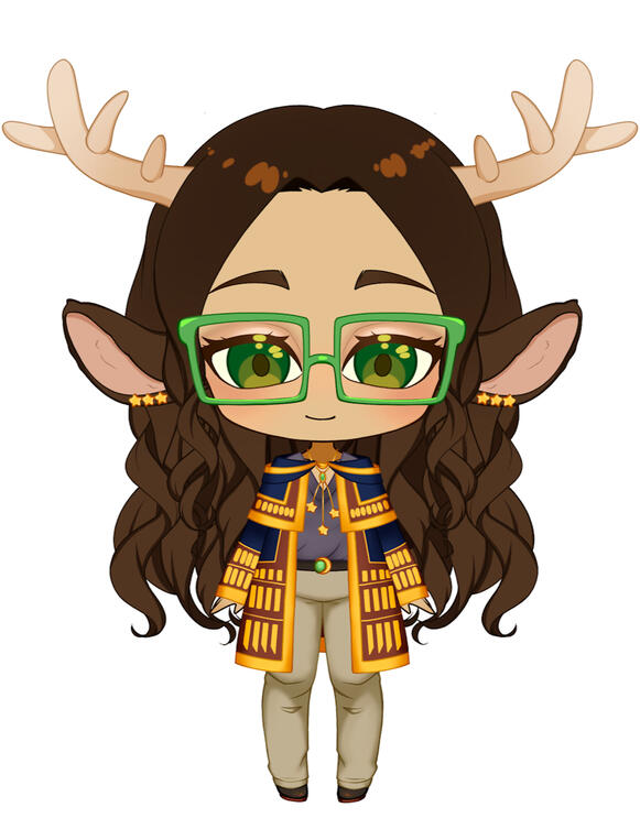 Chibi Model (art and rig) by Olive