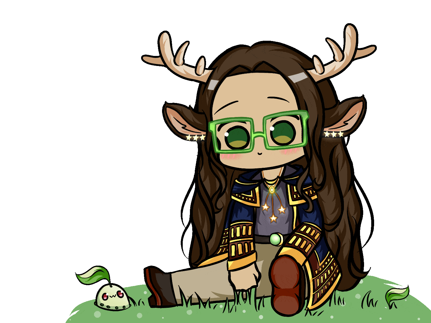 Grass Grazing by Lemi